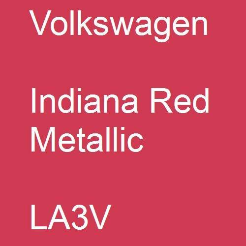 Volkswagen, Indiana Red Metallic, LA3V.